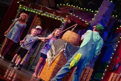 kids at The Comedy Barn